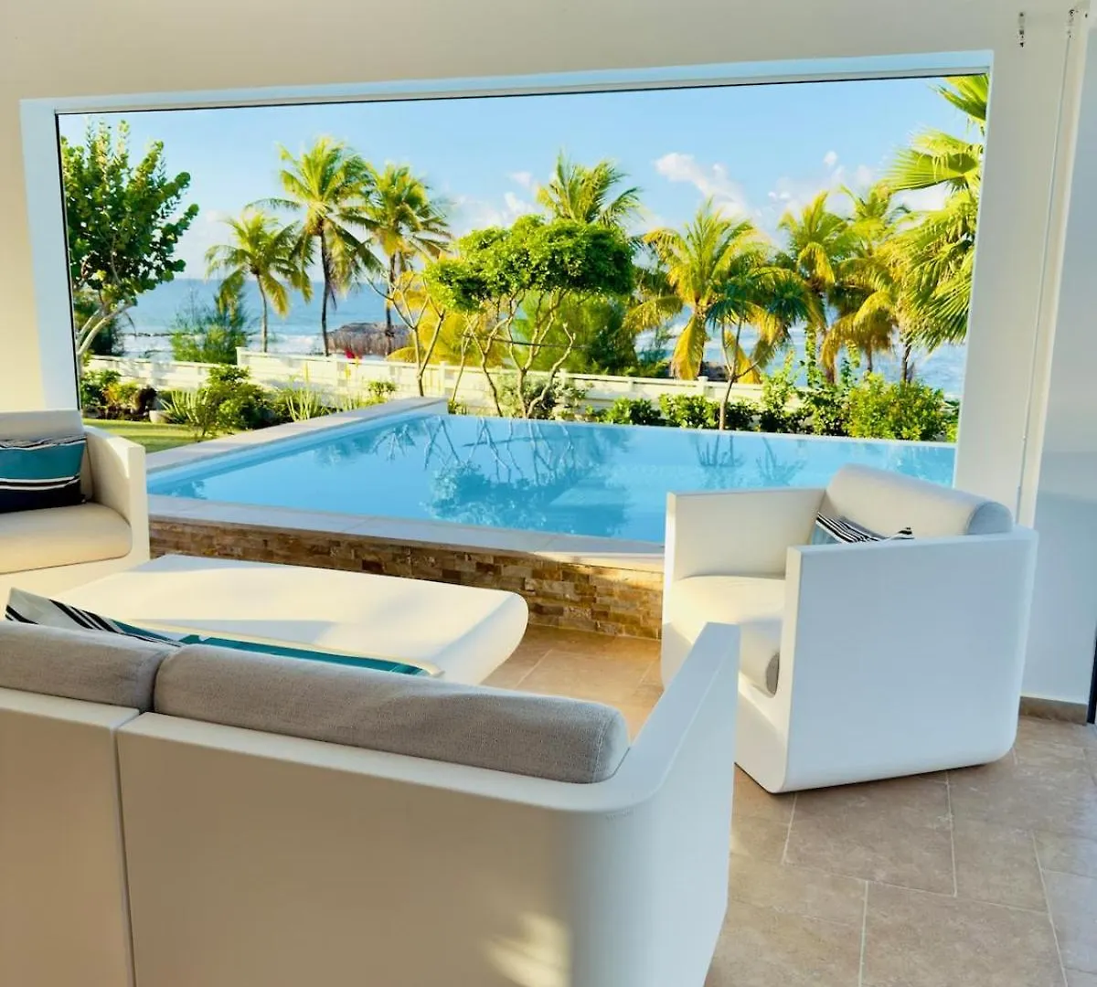 Villa Avalon, Paradis Vue Mer Avec Acces Direct A La Plage Par Le Jardin! Saint-Francois  Guadeloupe