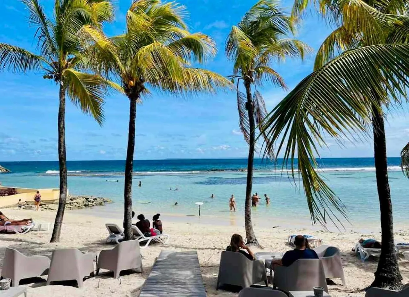 Villa Avalon, Paradis Vue Mer Avec Acces Direct A La Plage Par Le Jardin! Saint-Francois